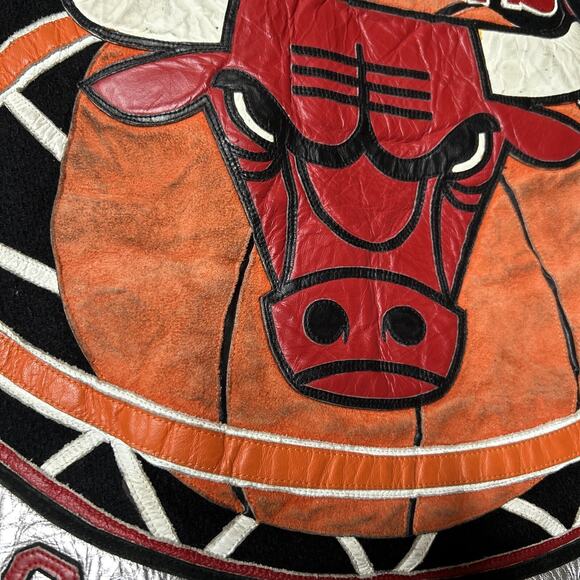 3XLT Jeff Hamilton VINTAGE 72-10 Chicago Bulls Air Jordan 96 NBA champion Jacket - Picture 14 of 16